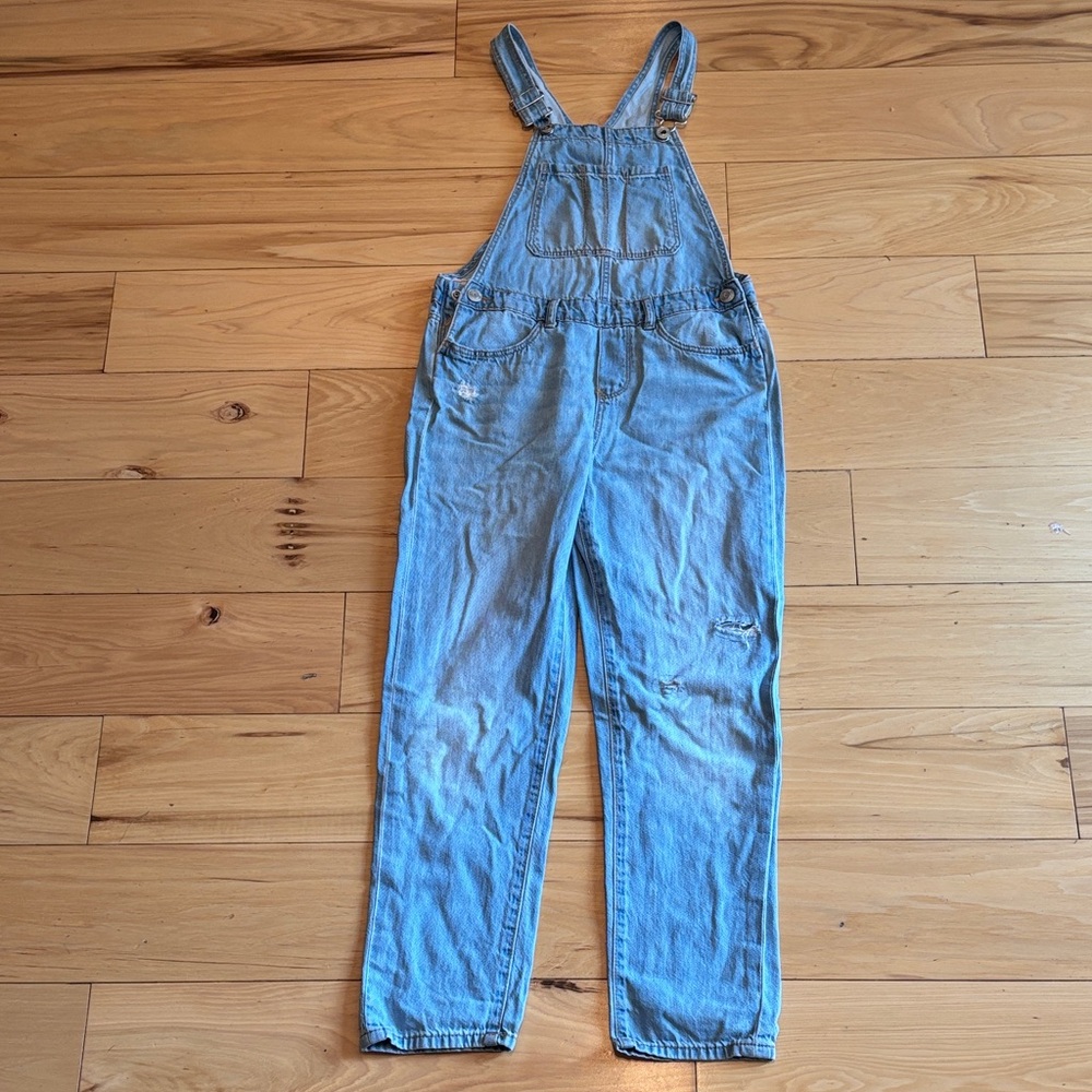 OshKosh B'gosh Size 10 Light Blue Denim Overalls